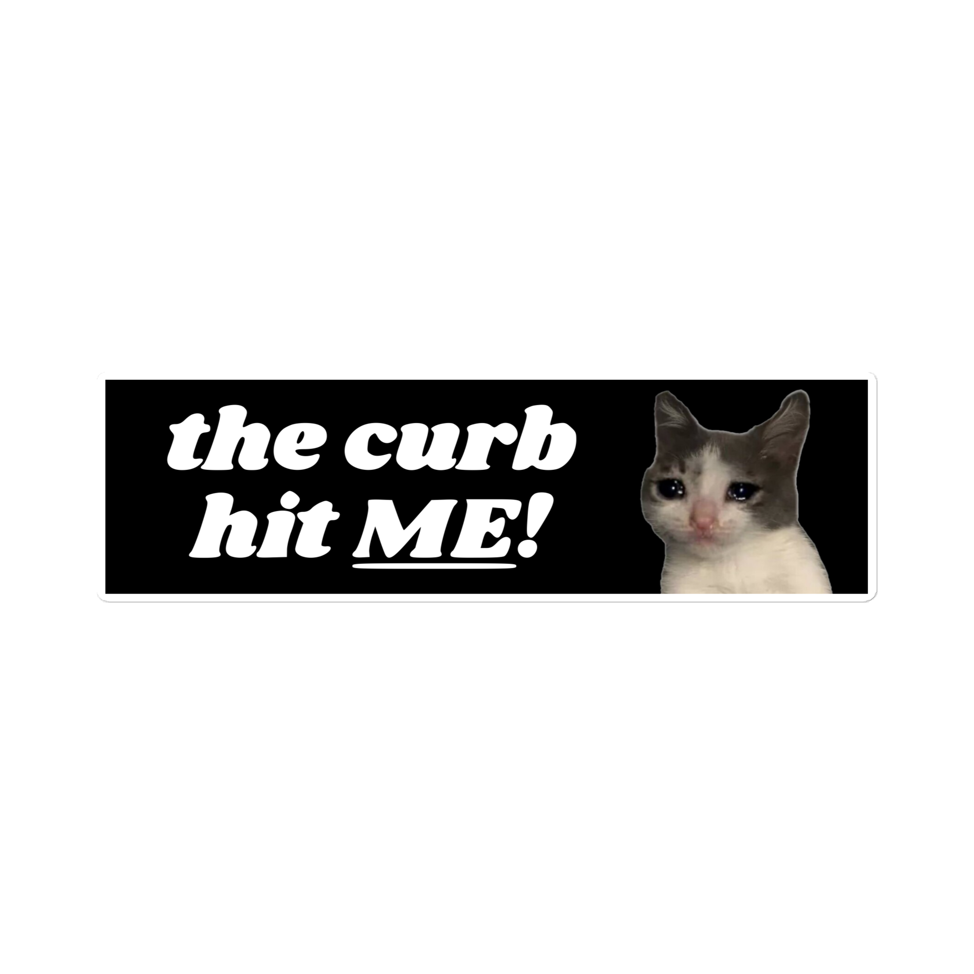 The curb hit ME!